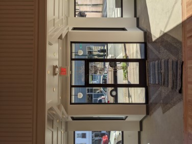 eye level view of interior entryway